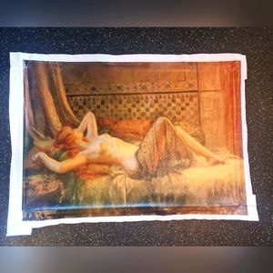 Delphin Enjolras  Reclining Nude 2 Vintage Nude Glicee Art Print on Canvas EUC